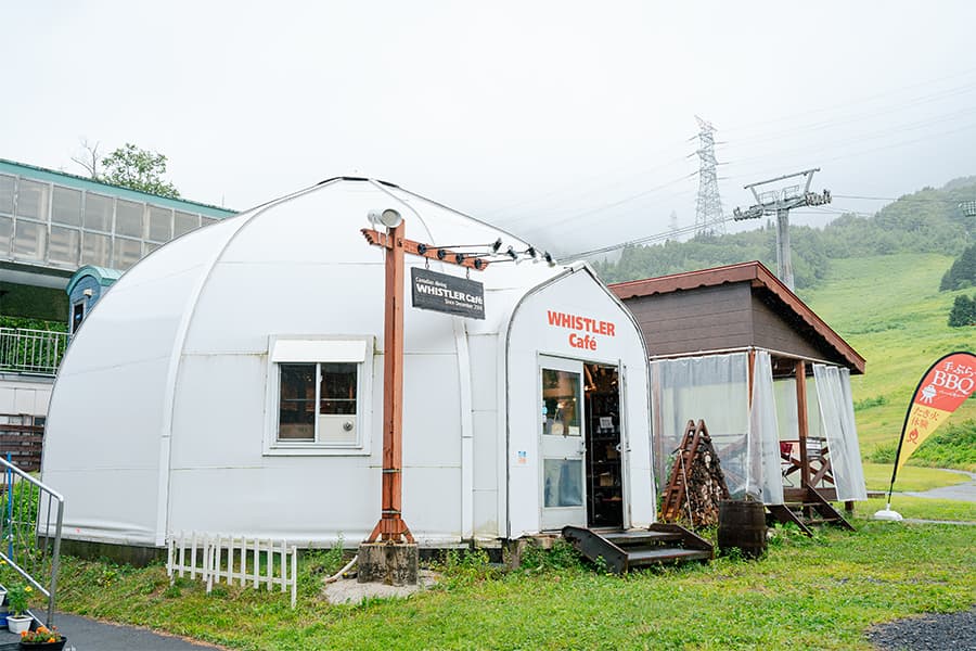 外観も可愛いドーム型