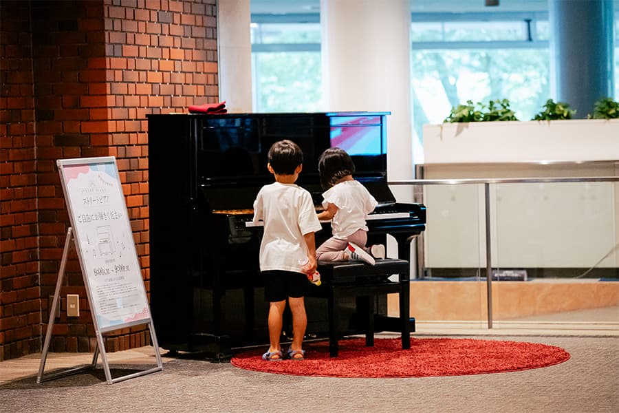 自由に弾けるピアノ