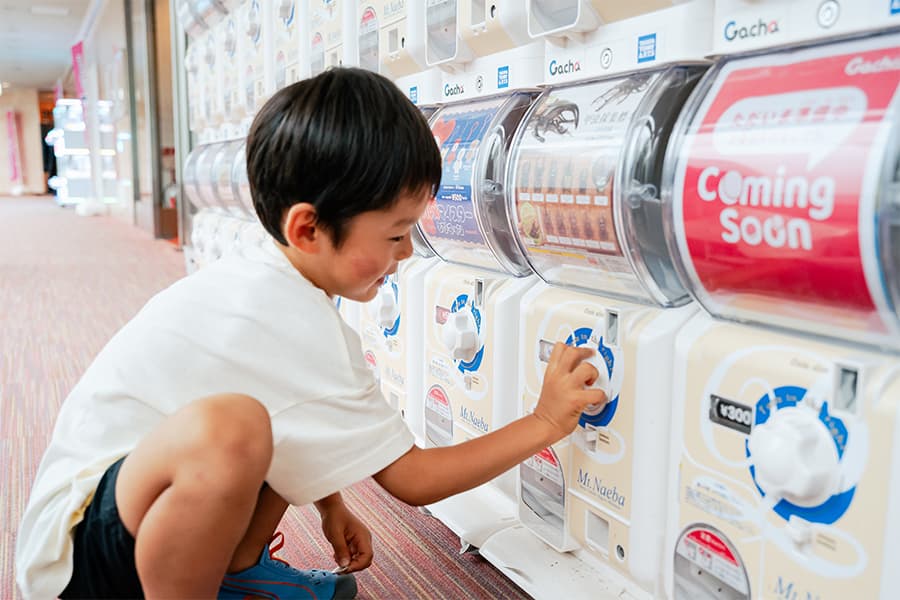 ガチャガチャコーナー