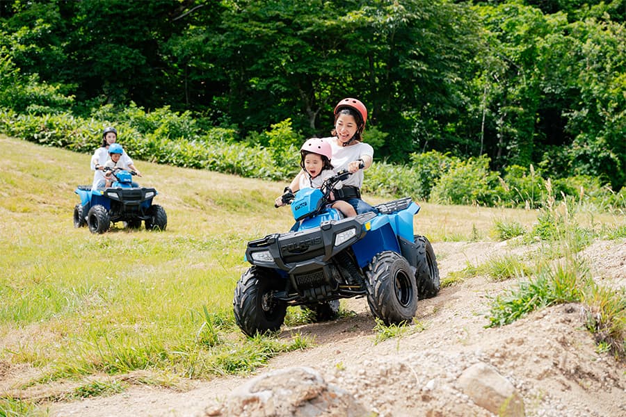 「自然の中を駆け抜けるバギーに挑戦