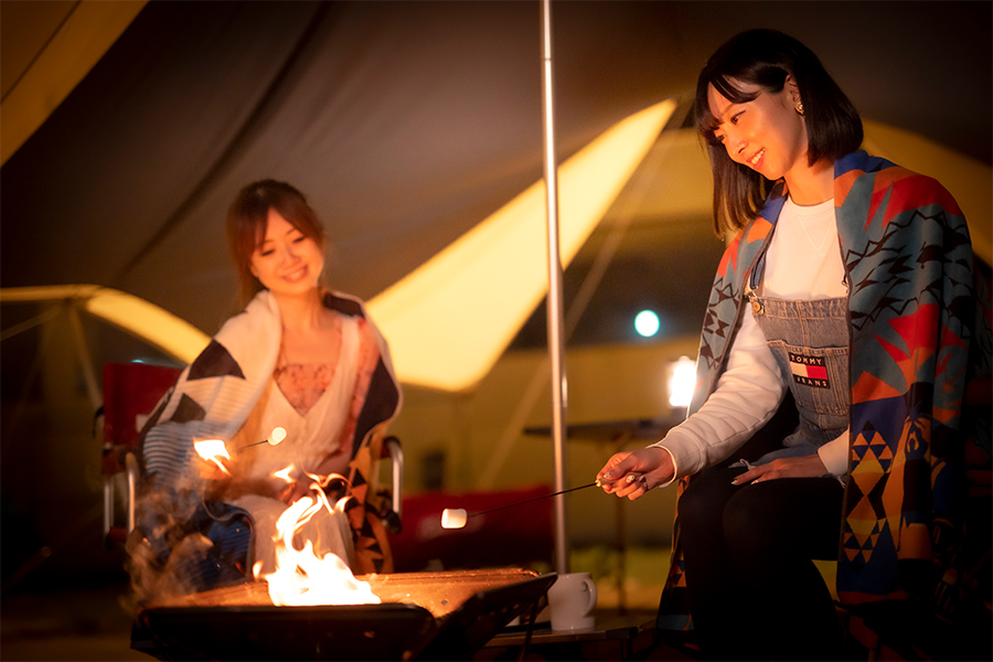 たき火＆デイキャンプで過ごすスローな秋時間