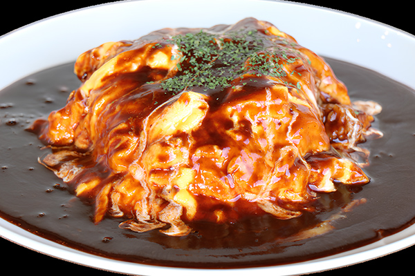 ECLAS Café ふわとろオムライス(デミグラスソース)