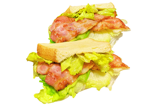 Kualono kitchen ベーコンレタスサンド
