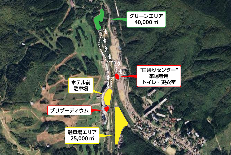 苗場スキー場全体