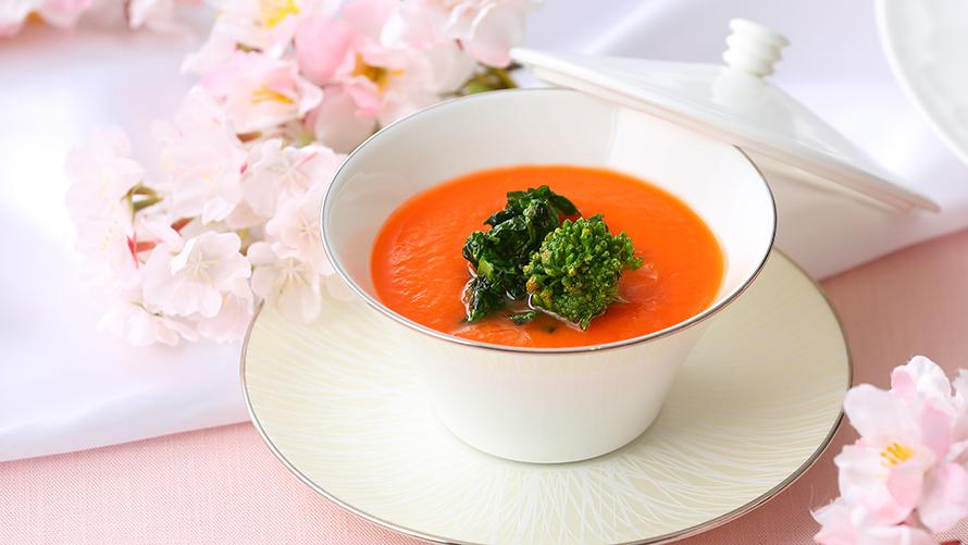 人参のポタージュスープ