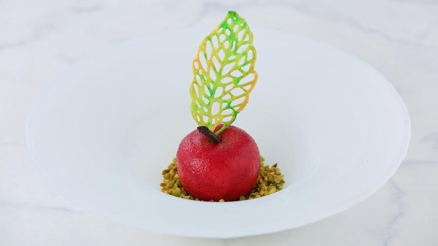 フォアグラりんご