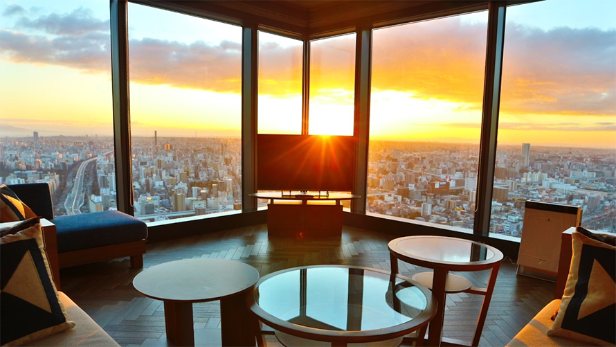 南東向きコーナールームからの眺望