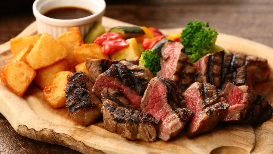 国産牛のワイルドステーキ