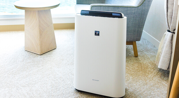 全室空気清浄機完備