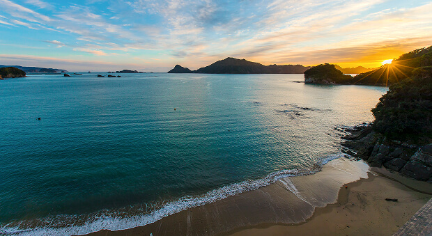 客室からの景色