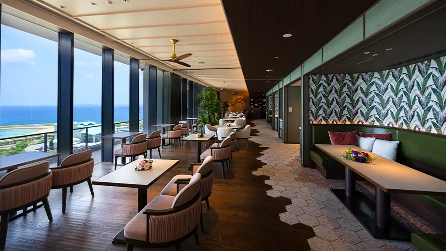 クラブラウンジ『UMIKAJI』内観②