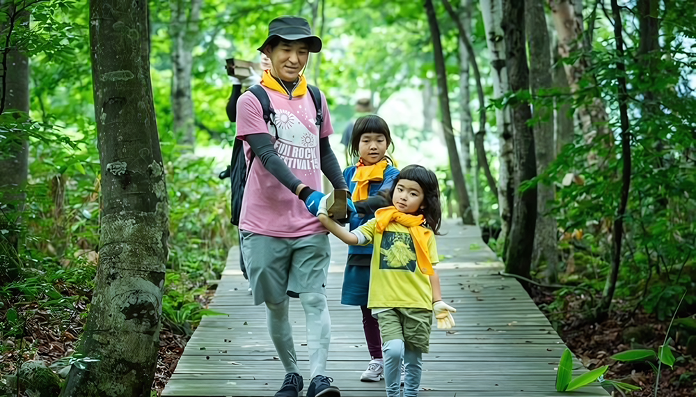 ネイチャーワークショップが楽しめる