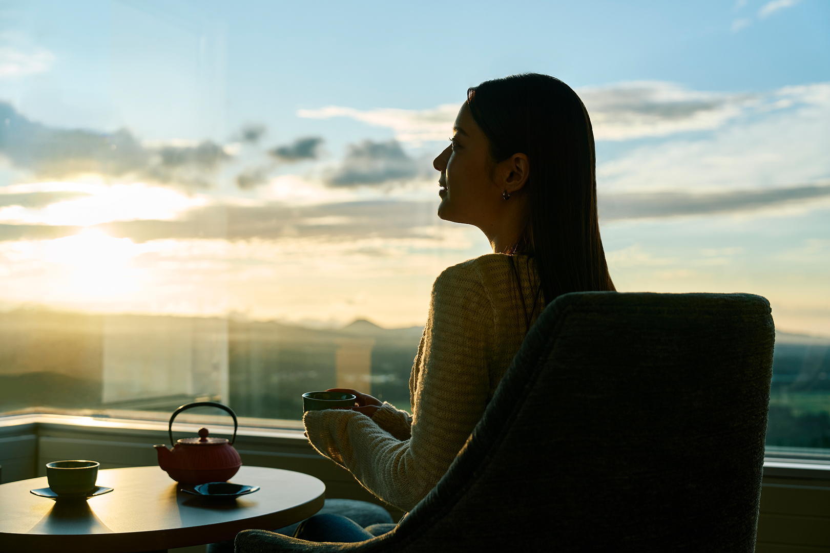 雫石プリンスホテル 客室からの絶景
