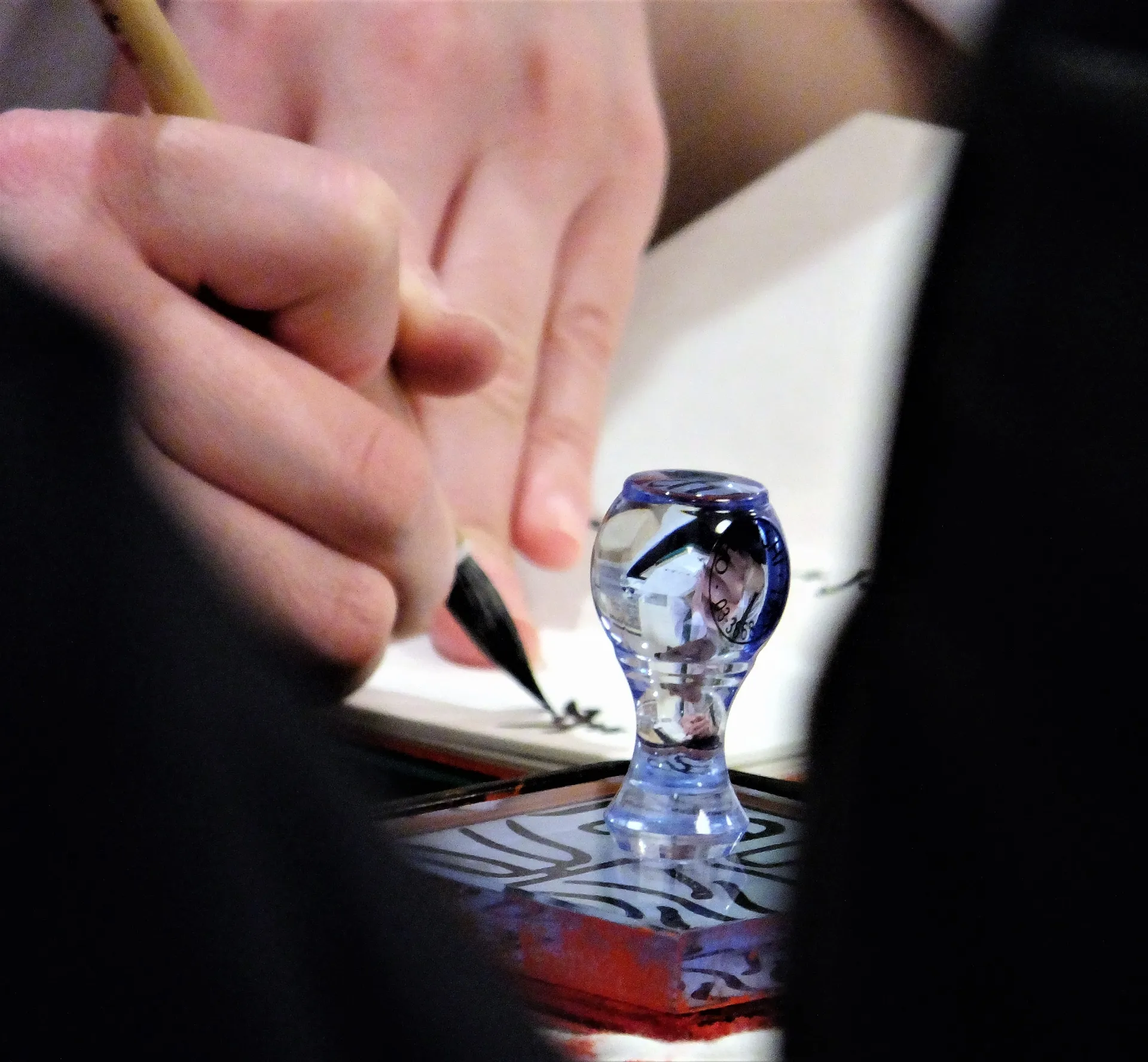 青龍の御朱印と木製御朱印帳