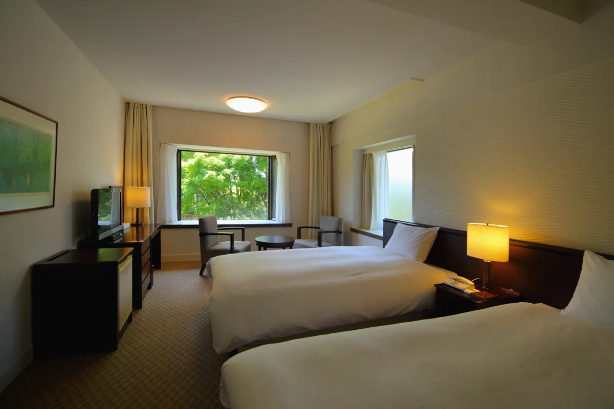 十和田プリンスホテル公式Webサイトより「レイクサイドの客室」