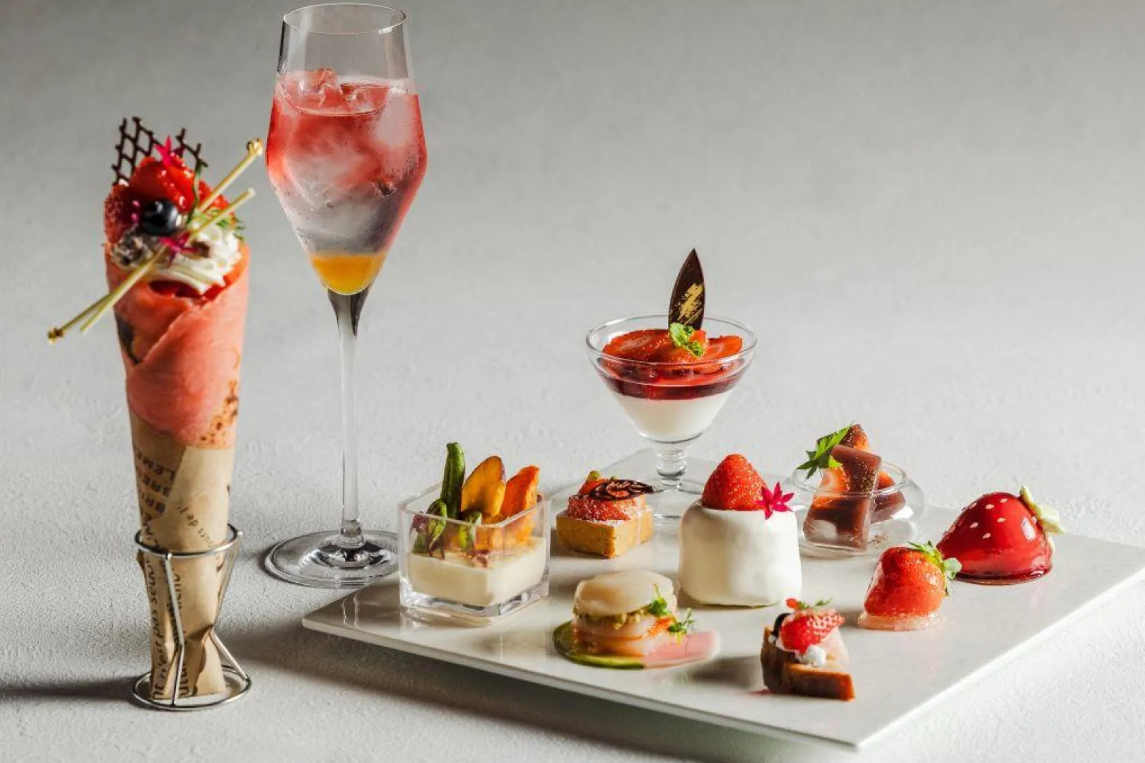 【東京】東京ベイ潮見プリンスホテル｜いちごアフタヌーンティー