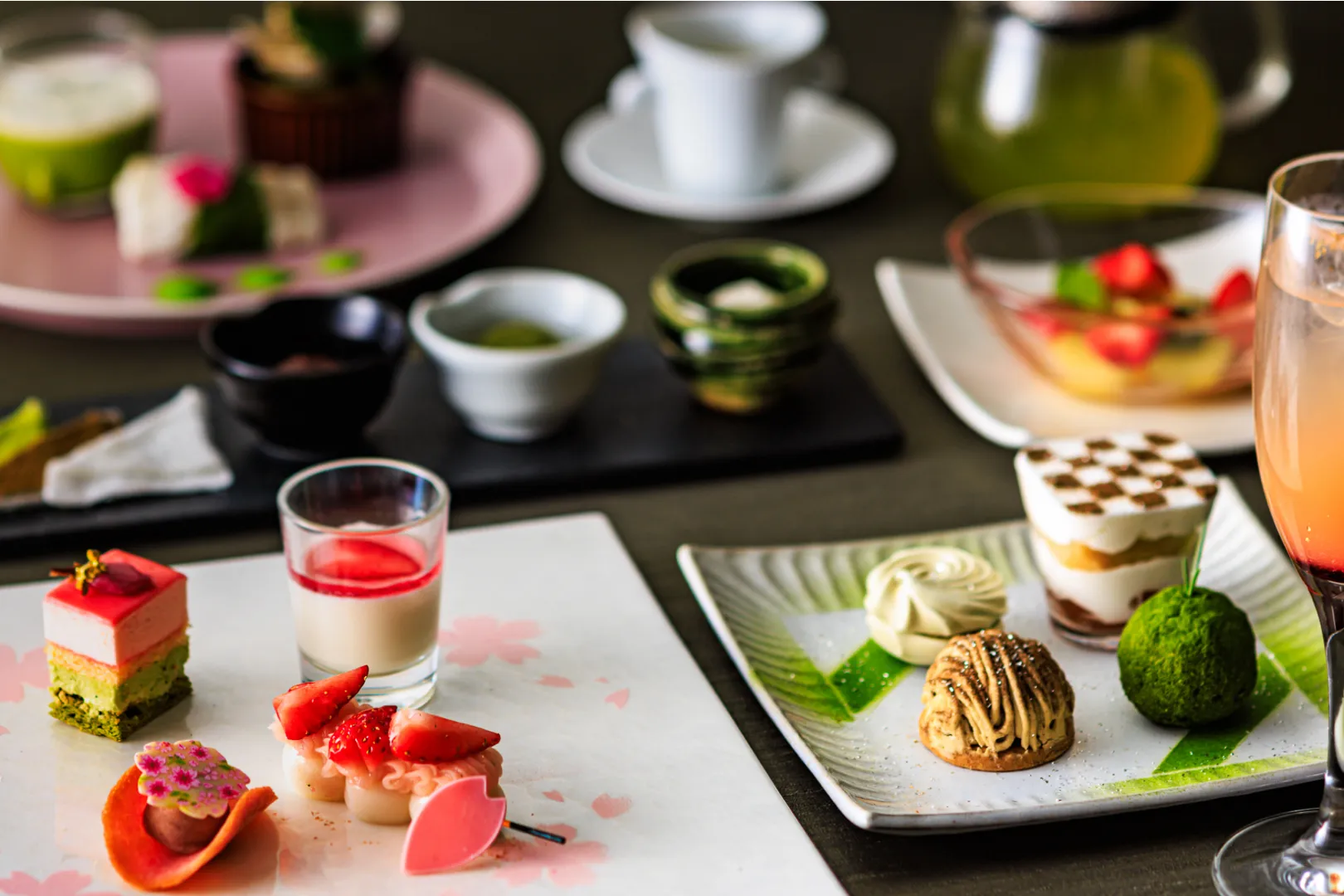 【鎌倉】鎌倉プリンスホテル｜京都 福寿園×鎌倉プリンスホテル　お花見アフタヌーンティー