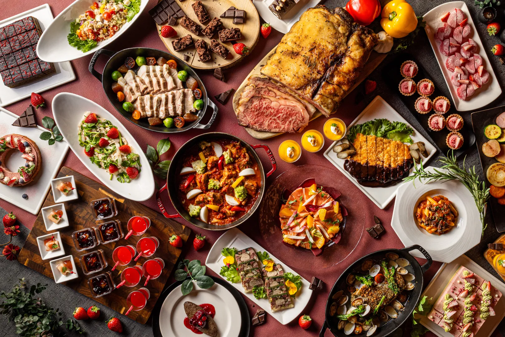 【新宿】新宿プリンスホテル｜Buffet －ビストロ ×ショコラ＆ストロベリー