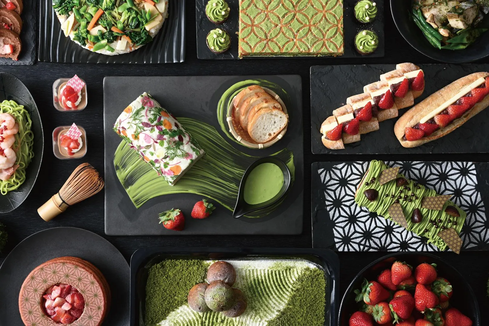 【広島】グランドプリンスホテル広島｜いちごブッフェ〜和庭園〜