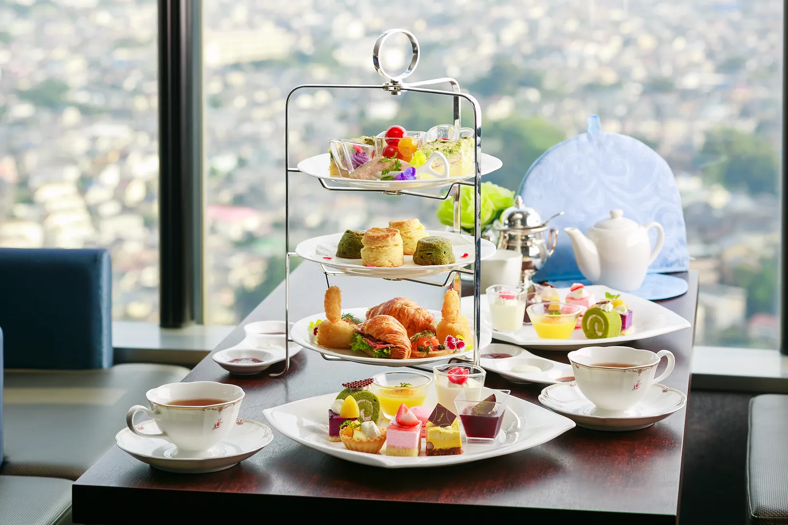 存分にエレガントな空間・景色を楽しむ