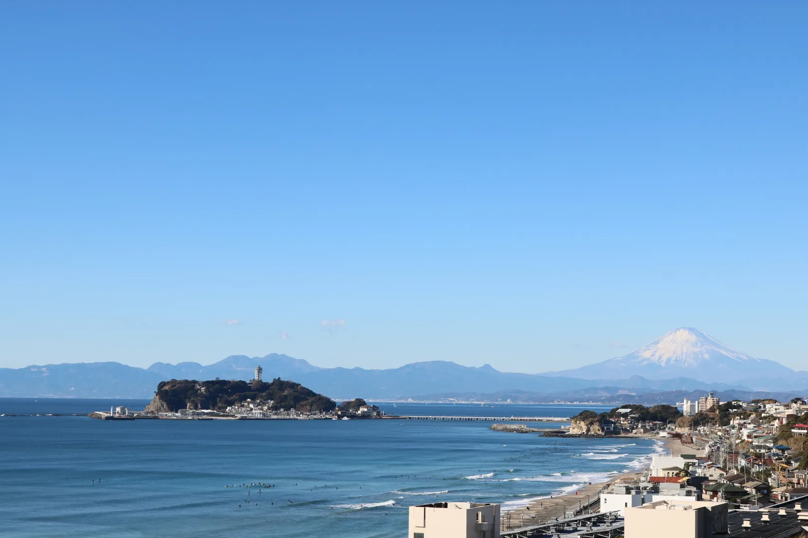 鎌倉プリンスホテル公式Webサイトより「ホテルから望む江の島」