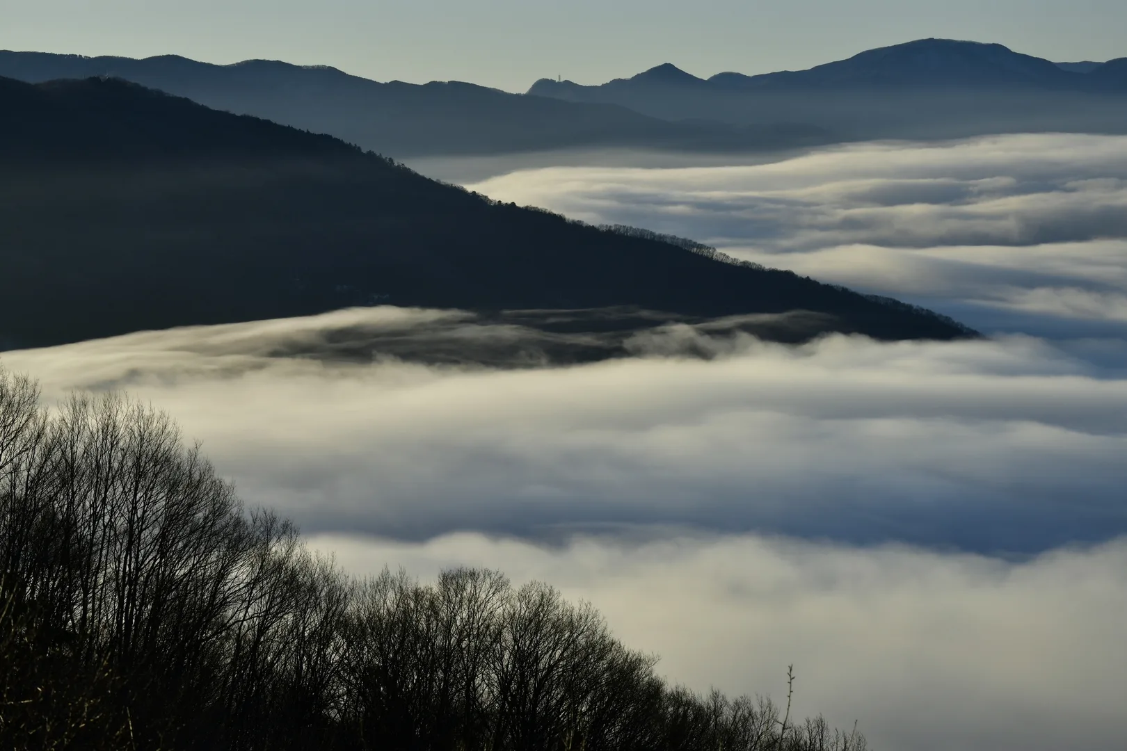 PIXTAより「宝登山から望む秩父盆地の雲海」