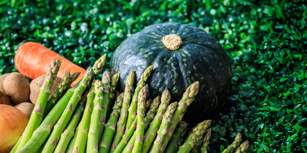 北海道の食材と風景