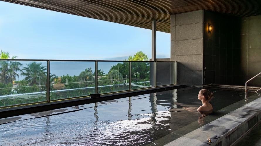 滞在中、「THERMAL SPA S.WAVE」3F温泉フロアをご利用いただけます。