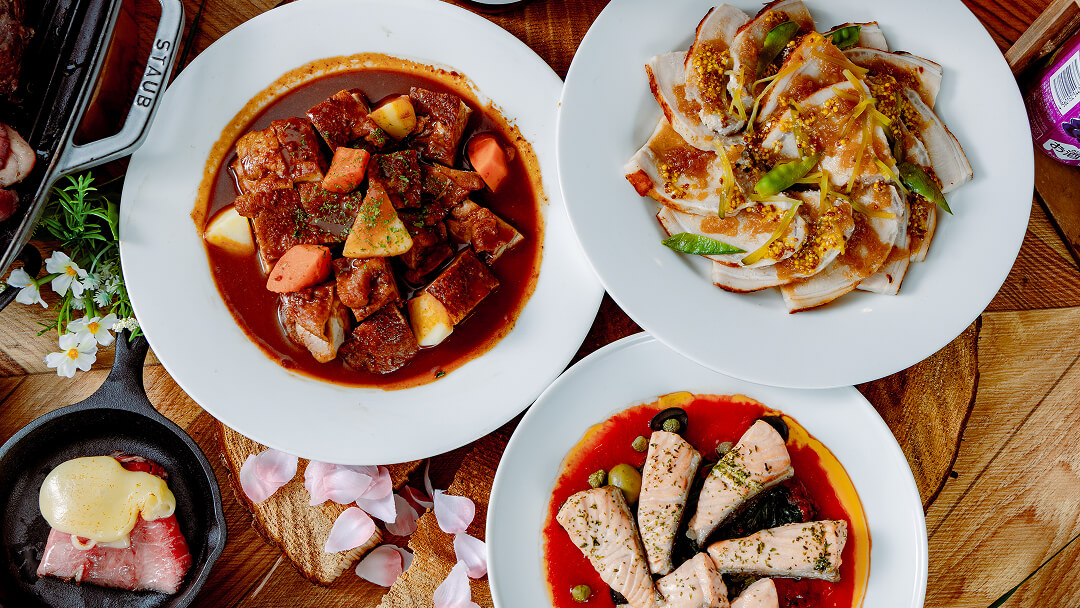 天候を気にせず屋内でお花見気分