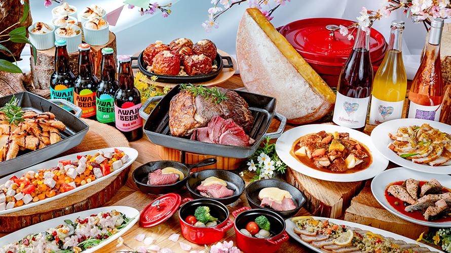 桜・グランピングブッフェ