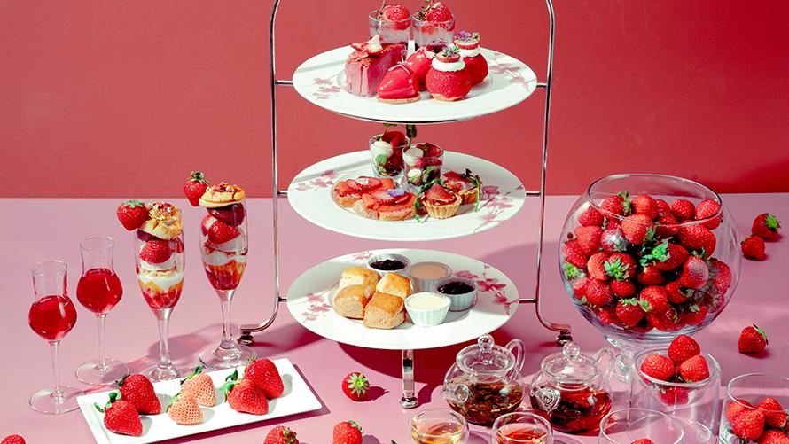 ストロベリーアフタヌーンティー「いちごマニア!」