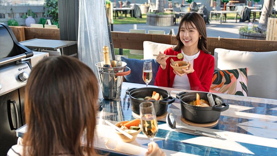 12月〜2月は20名様以上の団体予約で冬季も営業