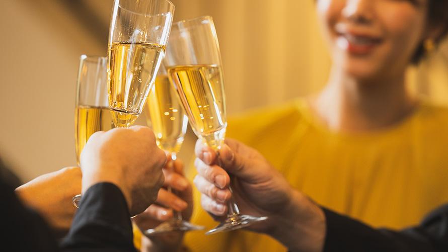 飲み放題付き忘新年会プランご予約受付中