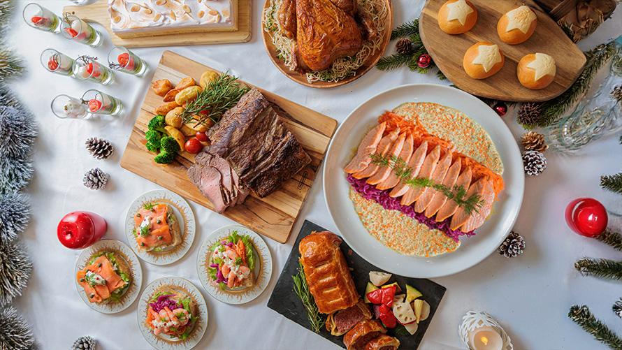 【食べ放題2食付き】北欧クリスマスディナーと50種類以上のメニューが並ぶ朝食付き宿泊プラン