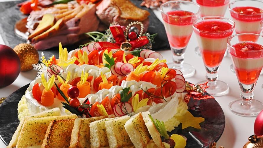 真鱈のブランダード クリスマスケーキ仕立て