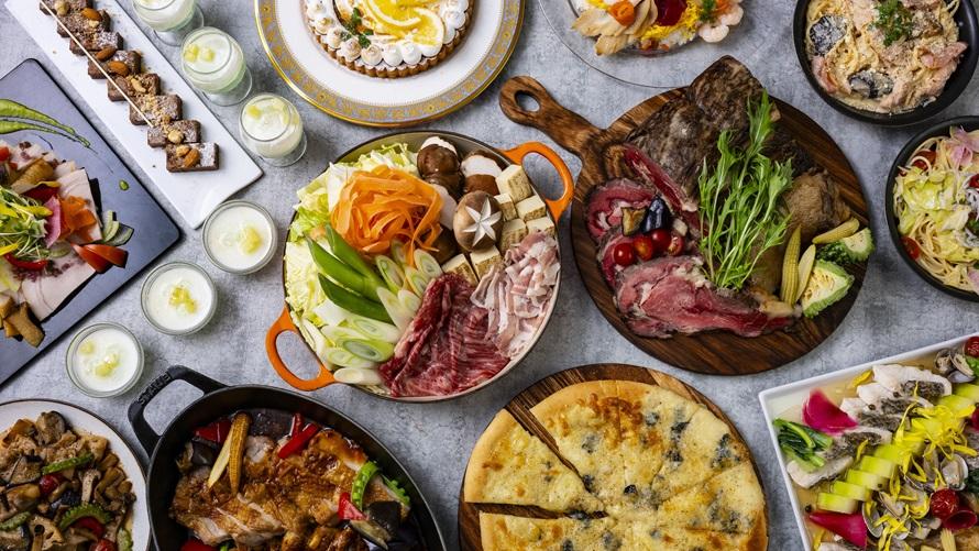 近江牛と湖国の恵みディナーブッフェ