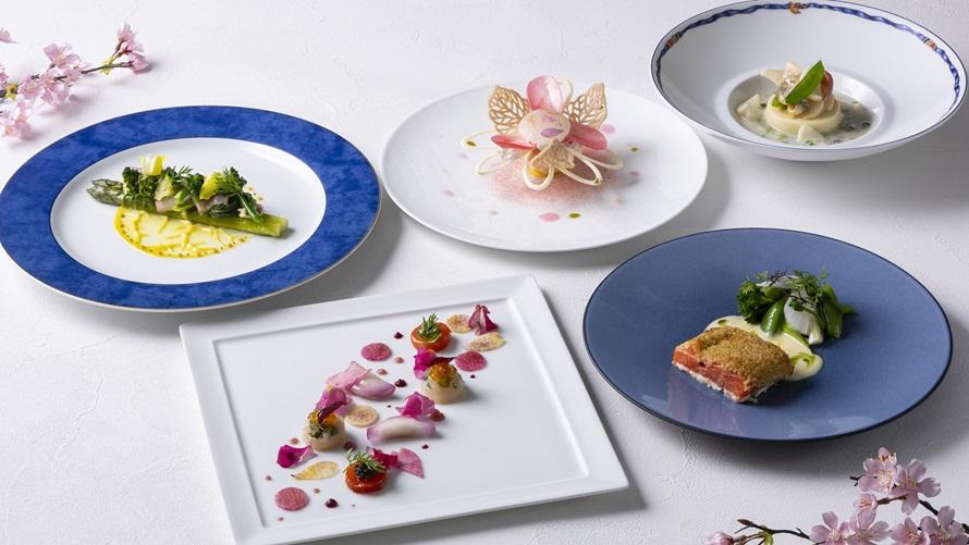 春色のパレット　春限定のアートフレンチコース