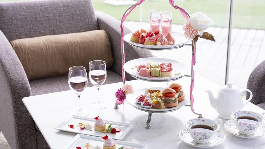 Spring Pink Afternoon Tea