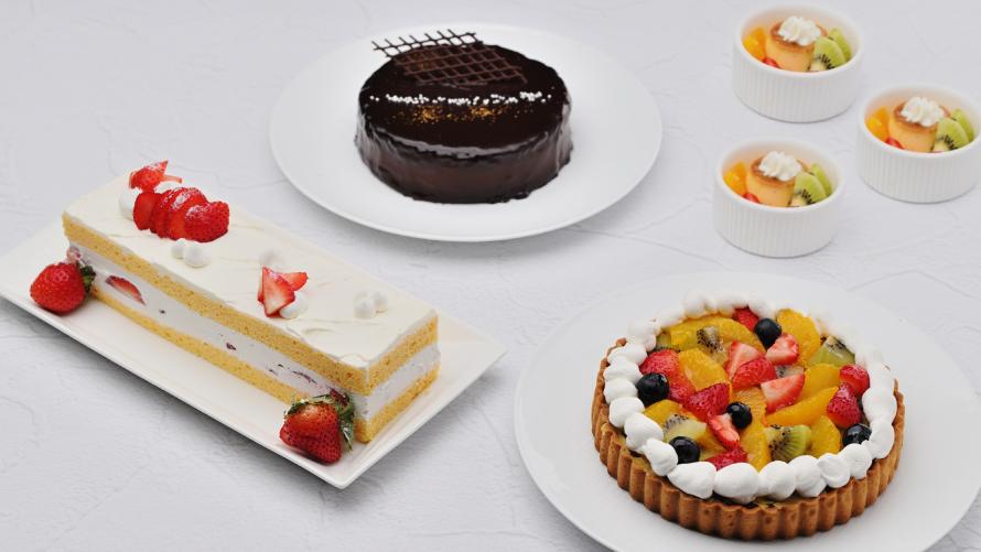 デザートは4種類からをお選びいただけます。