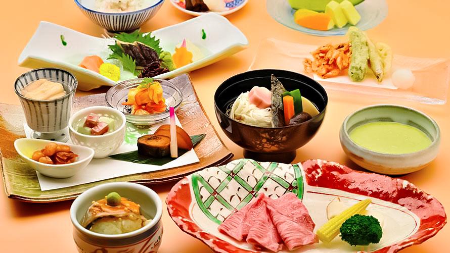 季節の味覚たっぷりのおすすめびわ湖旬会席（夕朝食付き）