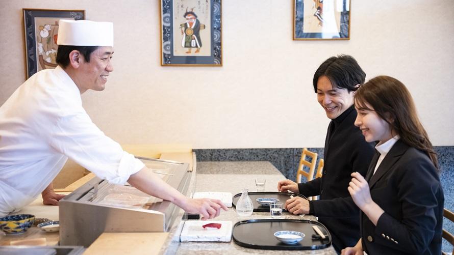 寿司カウンター ディナー