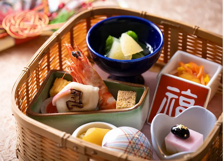 ～開運～花籠点心