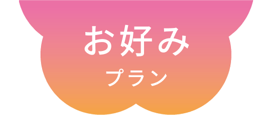 お好みプラン