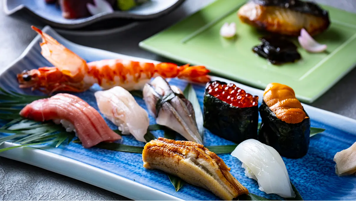 九州の海の幸を味わう寿司懐石～蘭～