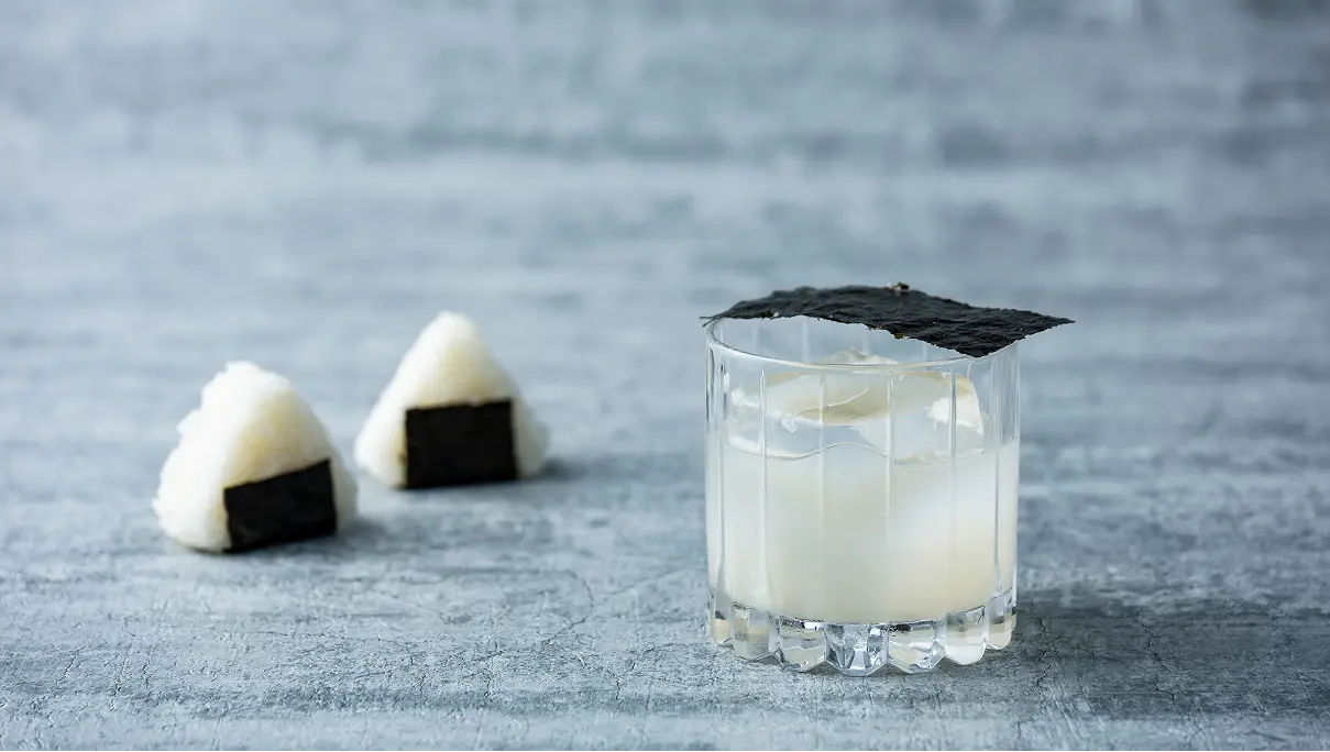 焼酎カクテル 「おにぎりファッションド」「月光」