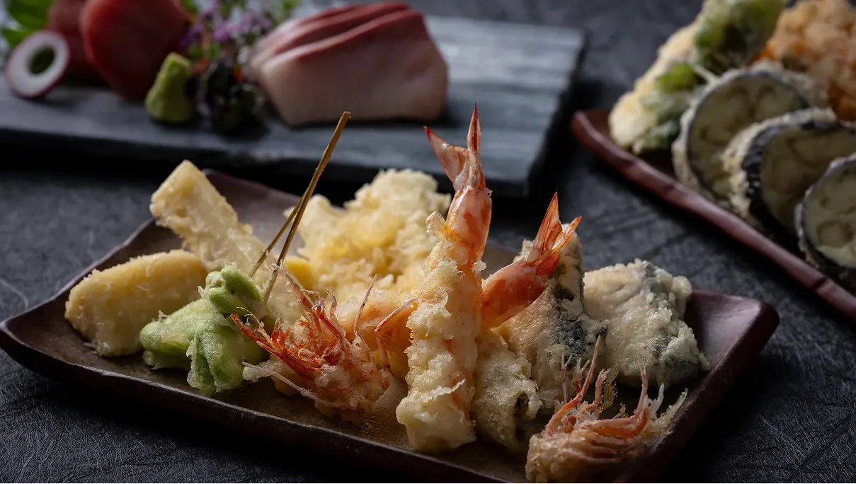 九州北部をめぐる 料理長おすすめ天ぷらコース