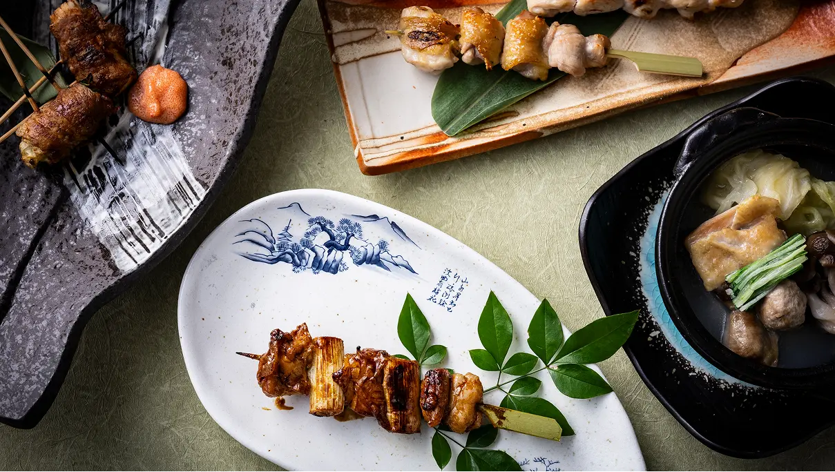 九州北部のうまいもんといろとり鶏コース