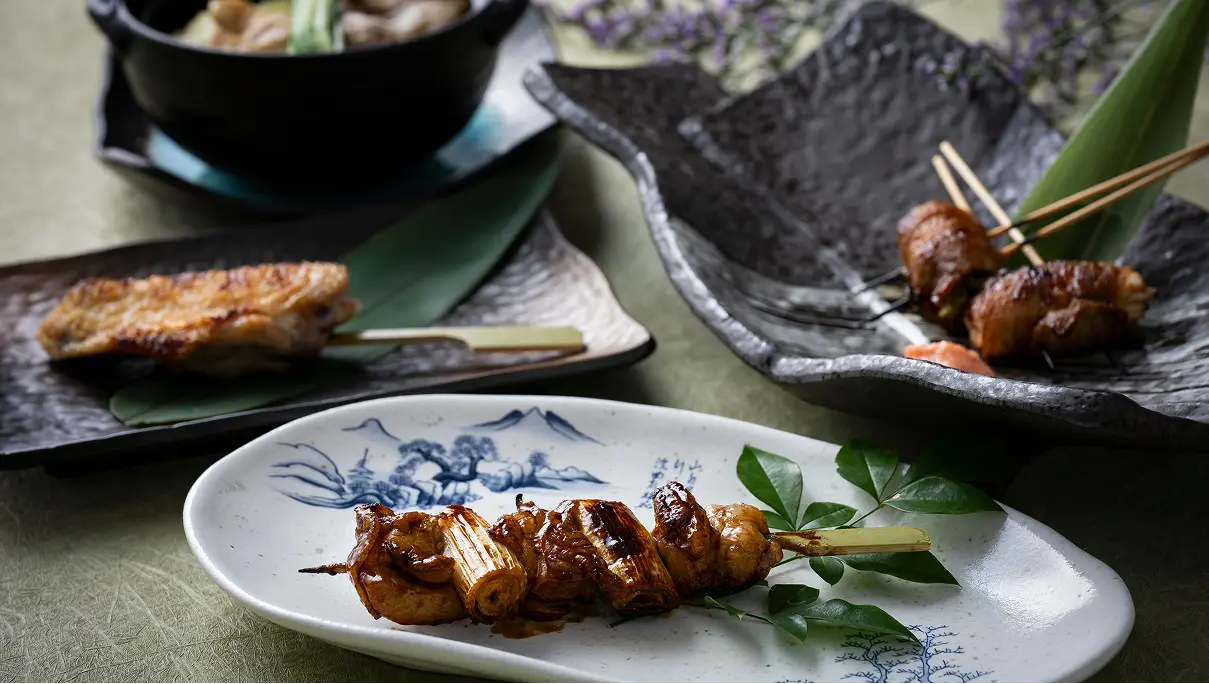 九州北部のうまいもんといろとり鶏コース