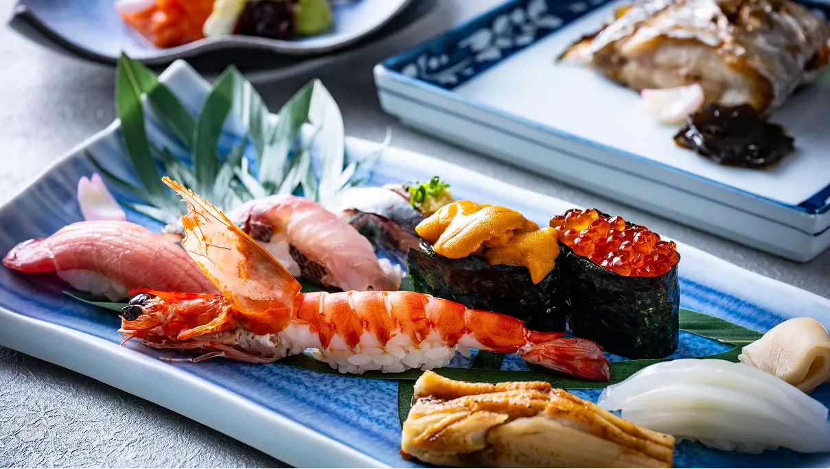 九州の海の幸を味わう寿司懐石～蘭～