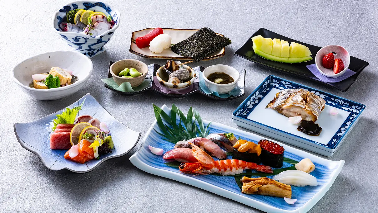 九州の海の幸を味わう寿司懐石～蘭～